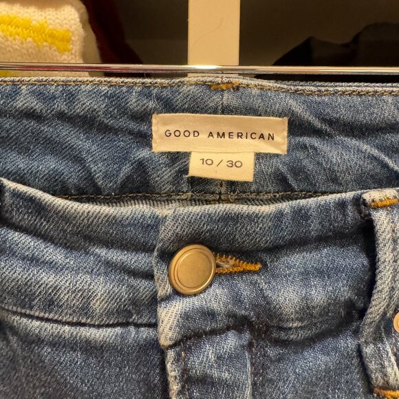 Good American Denim - Good American Women's Good Curve Straight-Leg Jeans